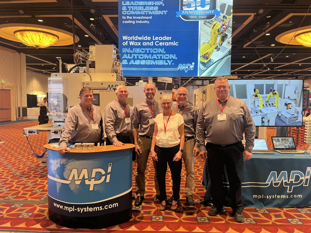 MPI staff at the 2022 World Conference on Investment Casting & Equip Expo - Anaheim, CA
